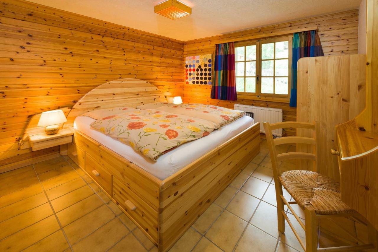 Apartment Schinkenheim "Bei Fuchs & Hase" Grächen Extérieur photo