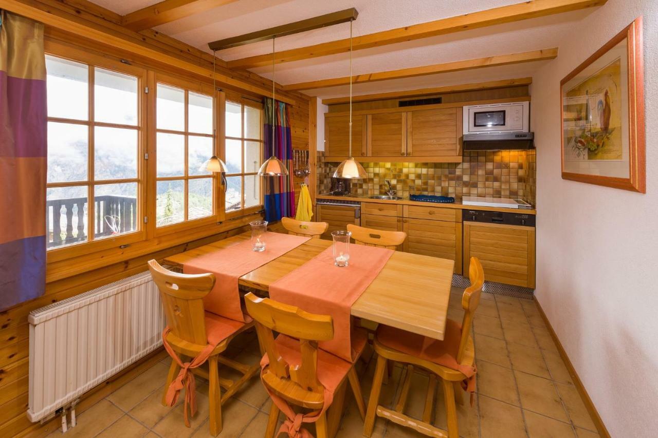 Apartment Schinkenheim "Bei Fuchs & Hase" Grächen Extérieur photo