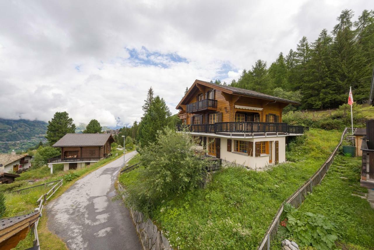 Apartment Schinkenheim "Bei Fuchs & Hase" Grächen Extérieur photo
