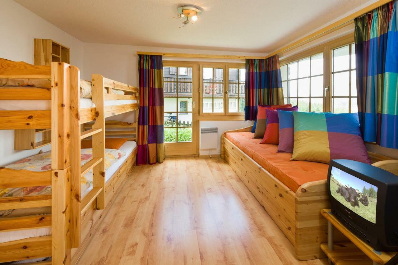 Apartment Schinkenheim "Bei Fuchs & Hase" Grächen Extérieur photo